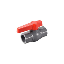 PVC FxF BALL VALVE RED COLOR